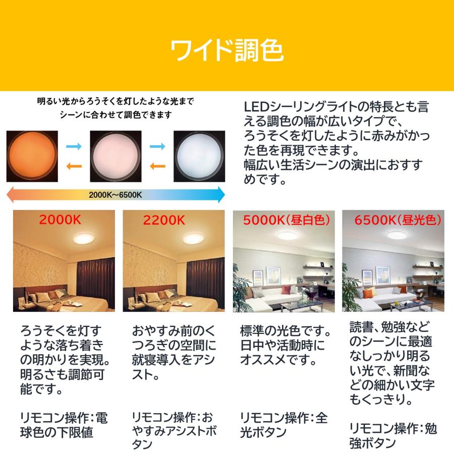 TOSHIBA（東芝） LEDシーリングライト 洋風 調色 調光 8畳 NLEH08025C