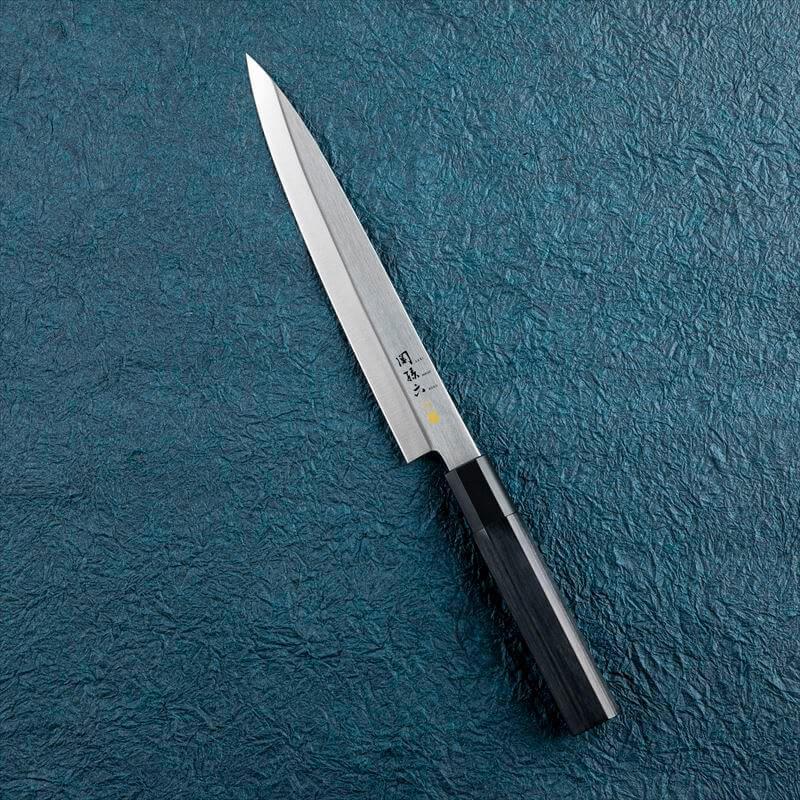 左利き用和包丁 刺身包丁 210mm 貝印(かいじるし） 関孫六 和包丁 左用 金寿ステンレス AK1123（AK1123）片刃 片刃包丁 日本製 (ラッピング不可)の画像
