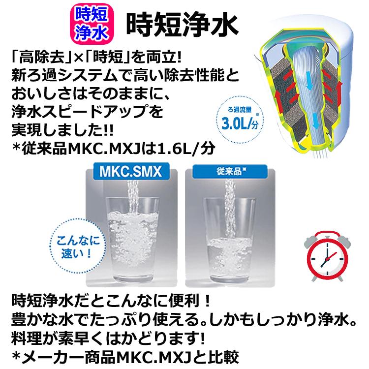 TORAY 東レ 浄水器 トレビーノ カセッティ MK206SMX 高除去 TORAY 東レ 浄水器 トレビーノ カセッティ MK206SMX 高除去