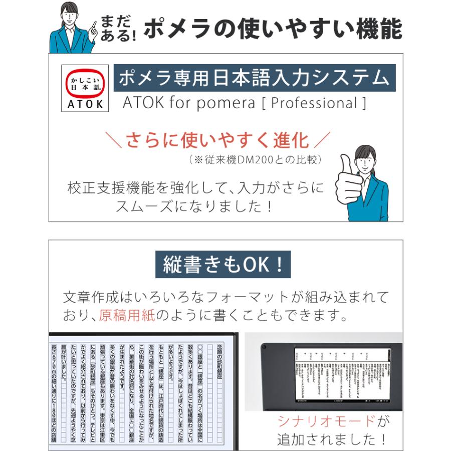 KING JIM キングジム デジタルメモ ポメラ DM250 pomera Wifi KING JIM キングジム デジタルメモ ポメラ DM250 pomera Wifi
