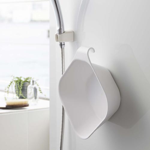 山崎実業 マグネット 引っ掛け湯おけ ホワイト タワー 5378 Tower バス用品 おしゃれ 風呂 桶 ホームショッピング 通販 Paypayモール