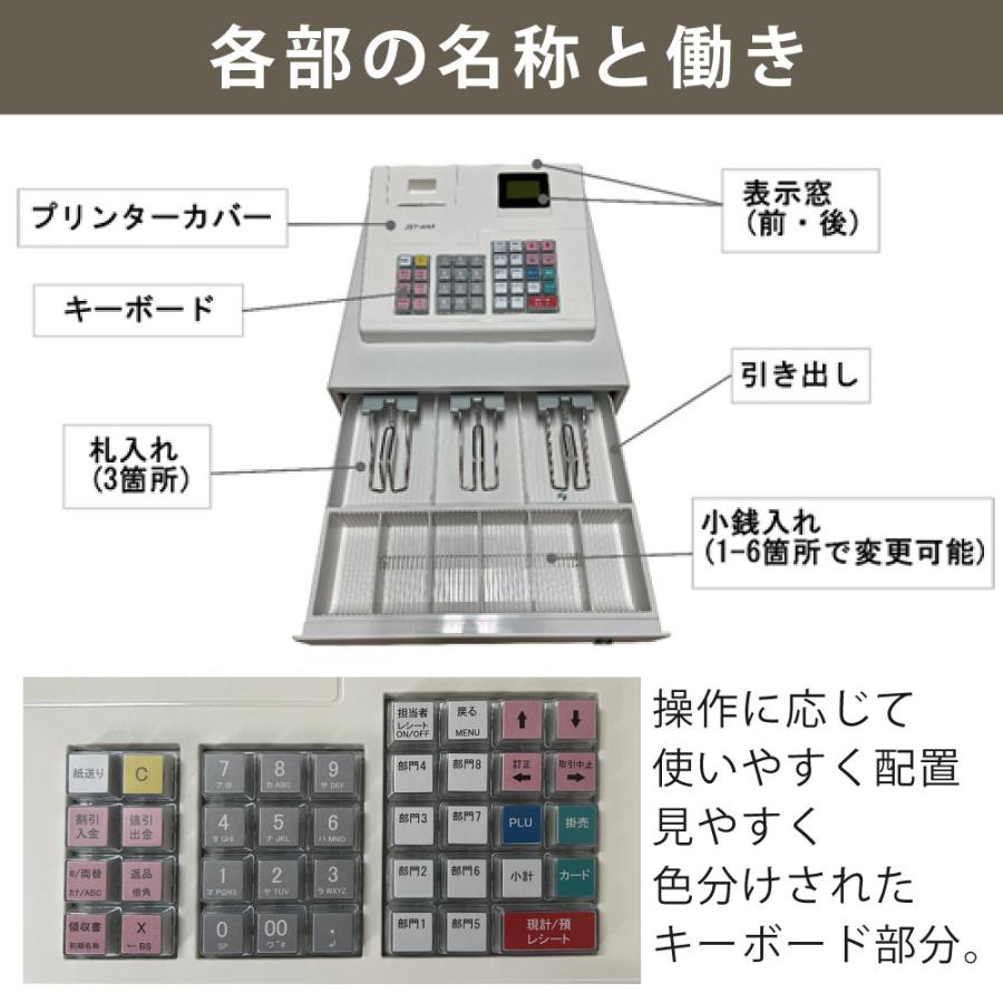 クローバー電子 レジスター 小型 JET400Z （ラッピング不可）（熨斗