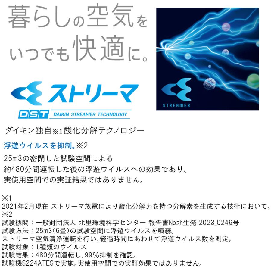 ダイキン エアコン 6畳 Eシリーズ 2024年モデル S224ATES-W ダイキン エアコン 6畳 Eシリーズ 2024年モデル S224ATES-W
