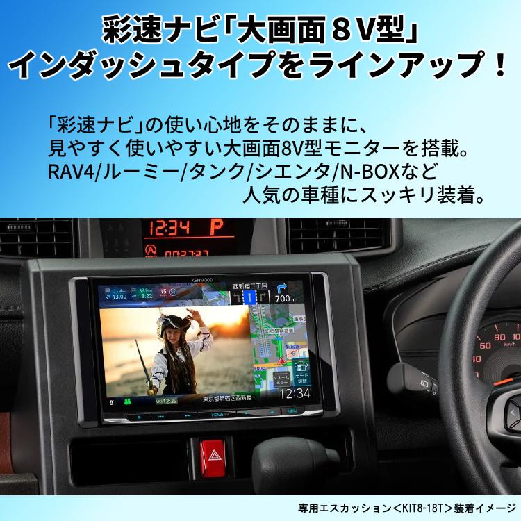 JVCケンウッド（JVC KENWOOD） ケンウッド MDV-S811HDL カーナビ 彩速