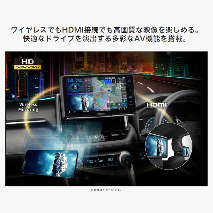 JVCケンウッド ケンウッド 彩速ナビ 9V型 MDV-M911HDL AV一体型 JVCケンウッド ケンウッド 彩速ナビ 9V型 MDV-M911HDL AV一体型