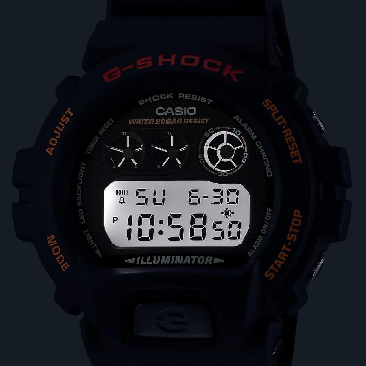 カシオ ジーショック 腕時計 クオーツ デジタル LEDバックライト ブラック メンズ 国内正規品 DW-6900UB-9JF 2点セット｜homeshop｜04