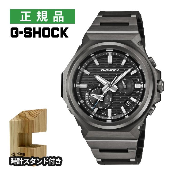 （6/5発売予定）カシオ ジーショック 腕時計 G-STEEL ソーラー Bluetooth メンズ 国内正規品 GST-B1000BD-1AJF 時計スタンド付き