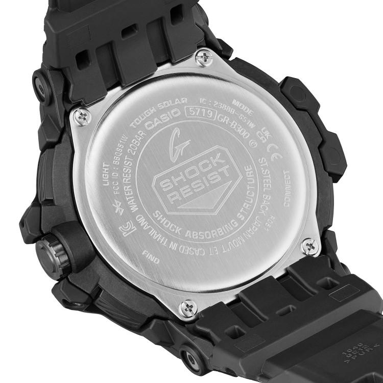 (選べる特典付)カシオ ジーショック 腕時計 マスターオブG ソーラー Bluetooth メンズ 国内正規品 GR-B300-1AJF 2点セット｜homeshop｜09