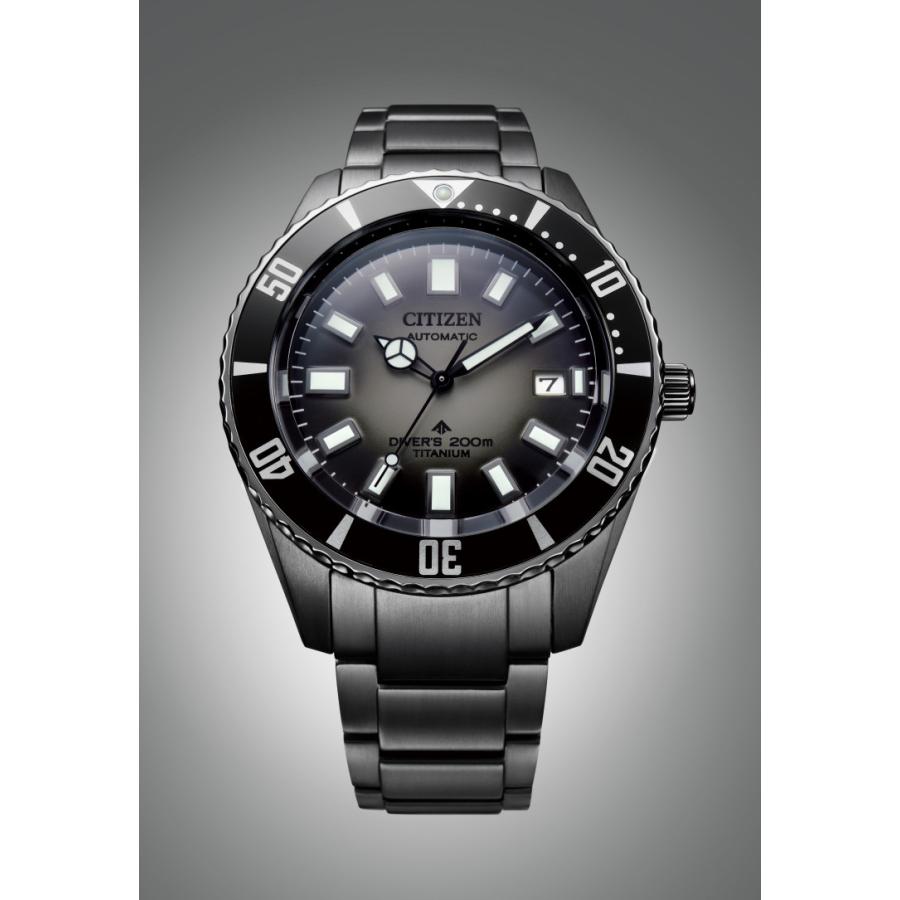 （丸型時計ケース付）シチズン CITIZEN 腕時計 NB6025-59H プロマスター PROMASTER メンズ MARINE メカダイバー200m 自動巻 チタンバンド（国内正規品）の画像