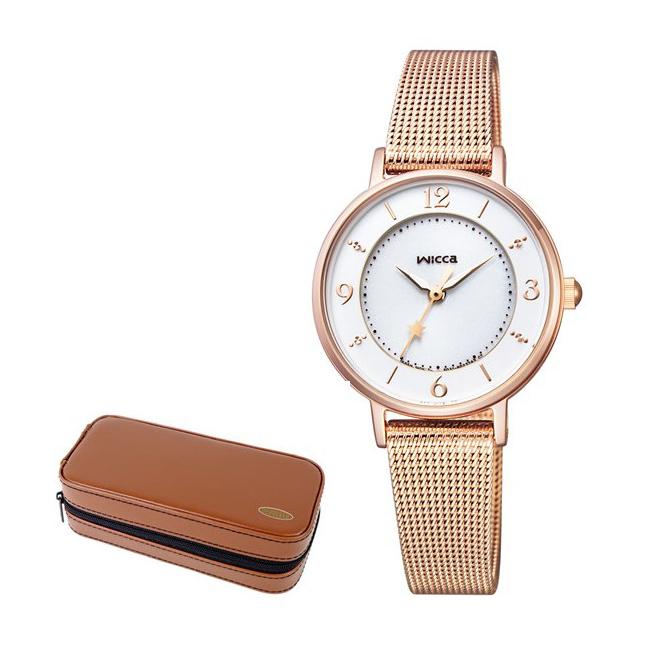時計ケース付 国内正規品 シチズン Citizen 腕時計 Kp3 465 13 ウィッカ Wicca ウィッカ Wicca 腕時計 レディース ホームショッピング 通販 腕時計