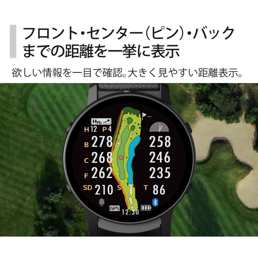 GPSナビ GS601 ゴルフ用 GREENON（グリーンオン） GPSナビ ゴルフウォッチ GS601 ボール付き