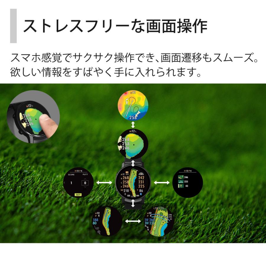 GREENON（グリーンオン） GPSナビ ゴルフウォッチ GS601 ティー付き