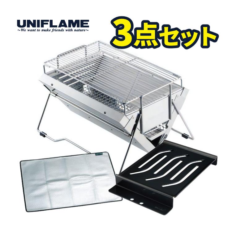 UNIFLAME（ユニフレーム） ユニセラTG-3 バーナーシート ユニセラ鉄板 