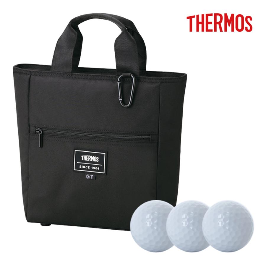 THERMOS（サーモス） ラウンドトートバッグ RFJ-001 ブラック ゴルフ