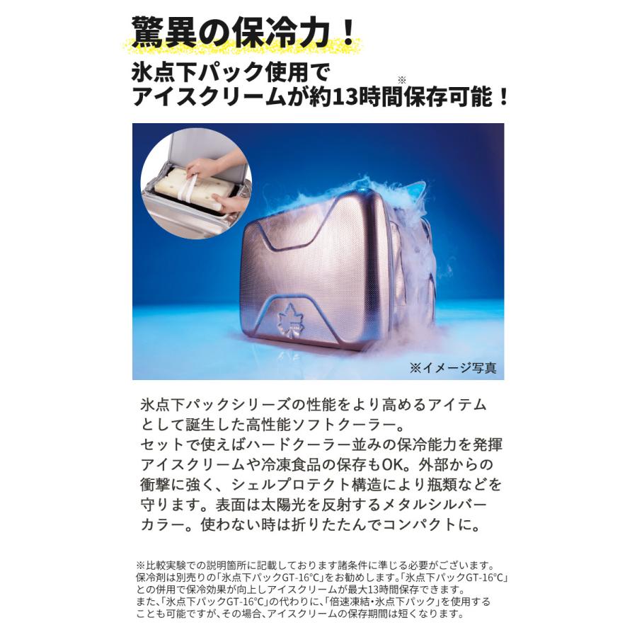 ロゴス ハイパー氷点下クーラー M 保冷剤付きセット LOGOS 81670070 81660642 クーラーBOX ショルダー コンパクト収納 9962BF008 （ラッピング不可）の画像