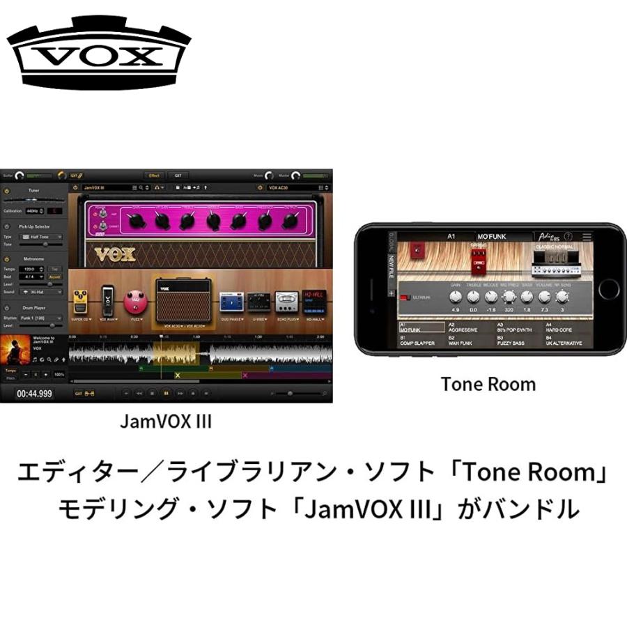 VOX ギター用 モデリングアンプ オーディオスピーカー Adio Air GT＆単三 アルカリ乾電池セット｜homeshop｜08