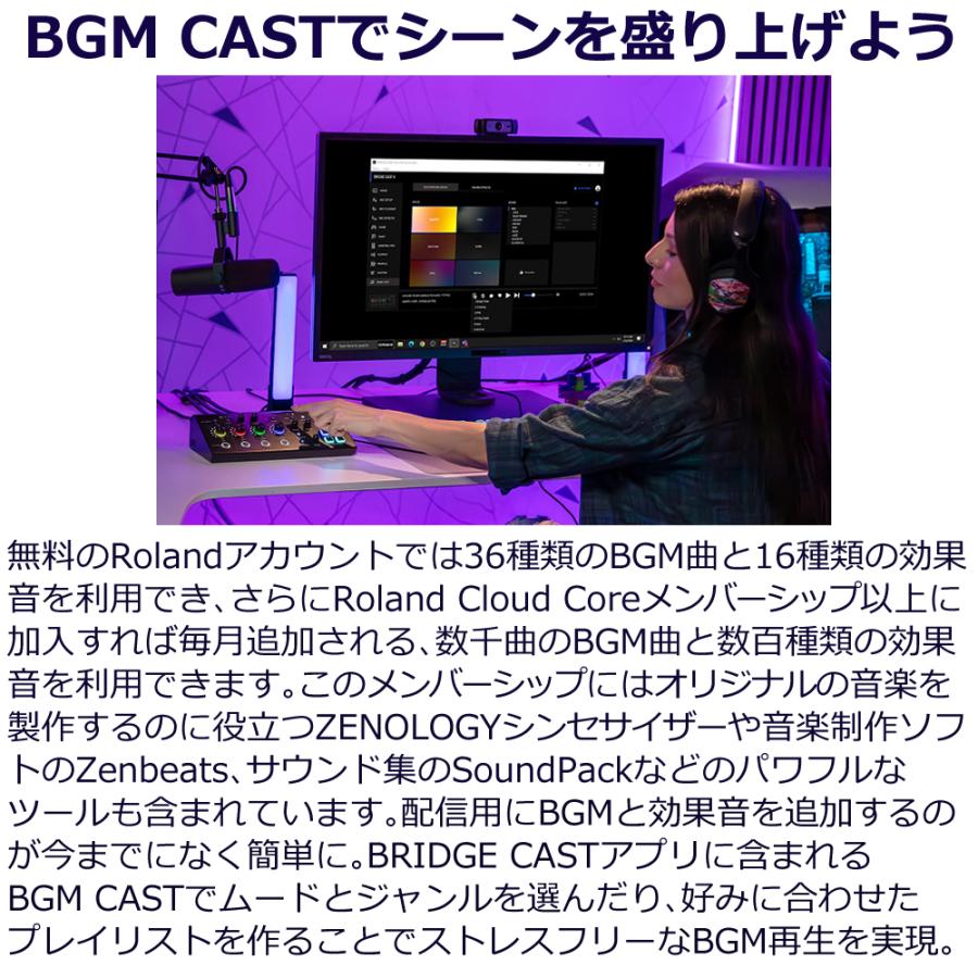 ローランド Roland ゲーミングミキサー BRIDGE CAST X ローランド Roland ゲーミングミキサー BRIDGE CAST X