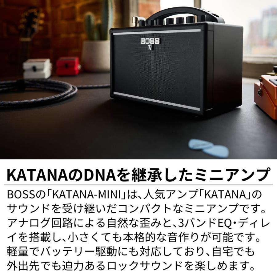 ローランド（Roland） BOSS KATANA-MINI ポータブル・ギターアンプ PSB