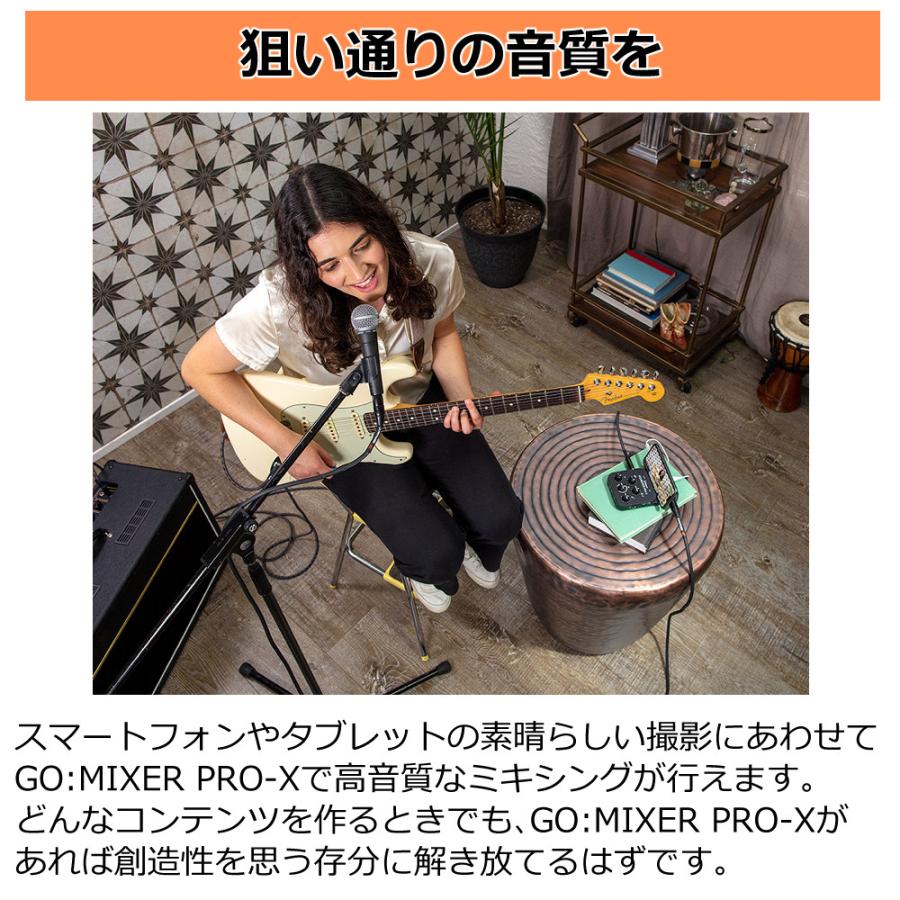 ローランド オーディオミキサー Roland GO:MIXER PRO-X キャノン ローランド オーディオミキサー Roland GO:MIXER PRO-X キャノン