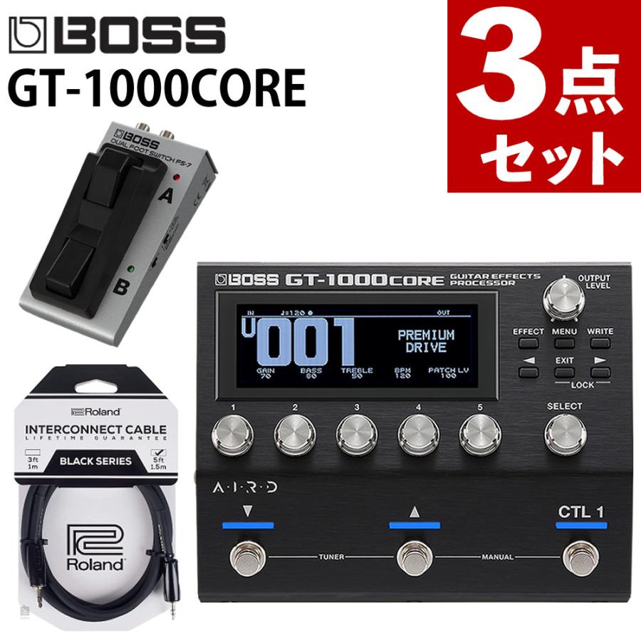 BOSS（ボス） ギター ベースエフェクター GT-1000CORE FS-7