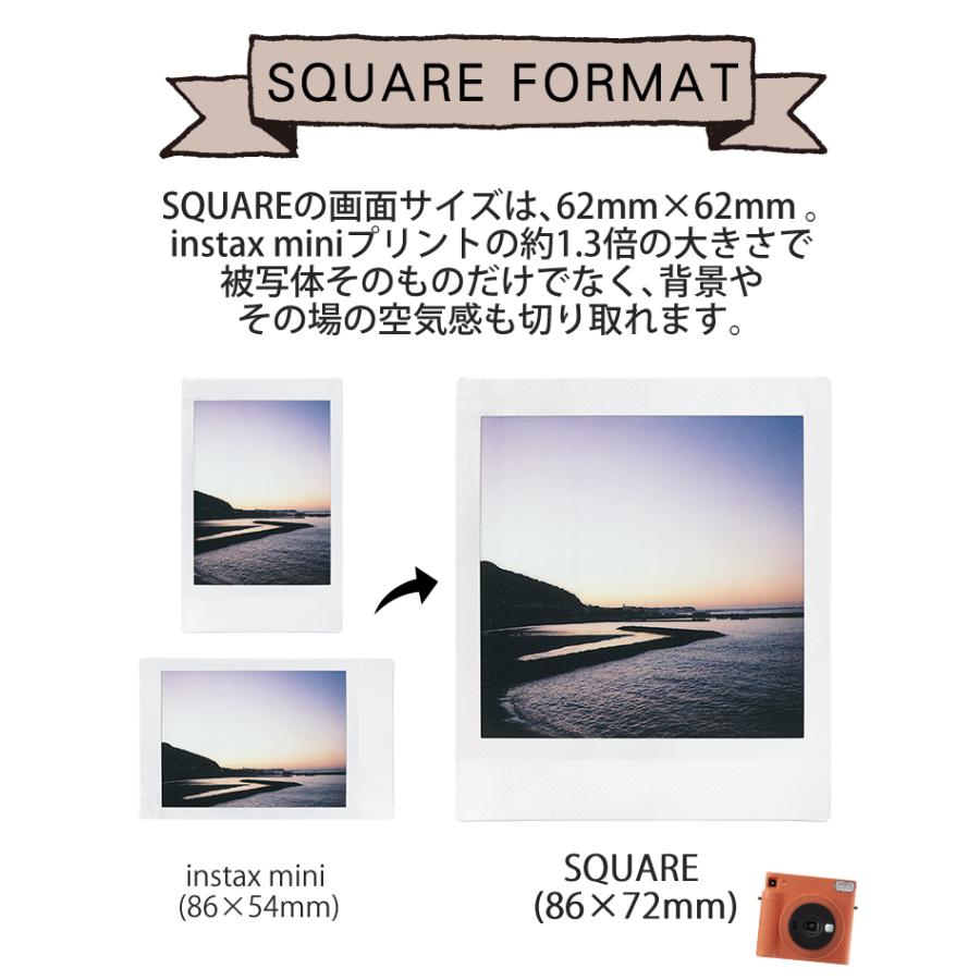 チェキ フィルム40枚 ペン カメラ チェキカメラ 富士フイルム チョークホワイト Sq 1 Instax Sq1 即納 最大半額 Square スクエア