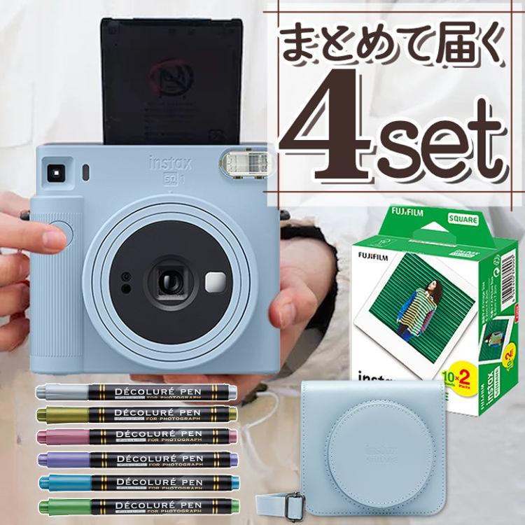 チェキ （フィルム20枚＆ケース＆ペン） カメラ チェキカメラ 富士 