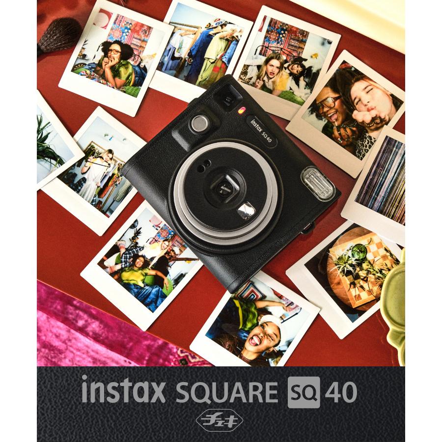 FUJIFILM (5点セット)富士フイルム チェキ instax SQUARE SQ40 FUJIFILM (5点セット)富士フイルム チェキ instax SQUARE SQ40