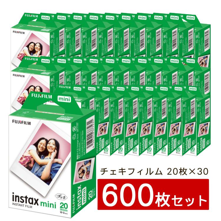 チェキフィルムinstax mini 20枚撮り×30個 600枚 - フィルムカメラ