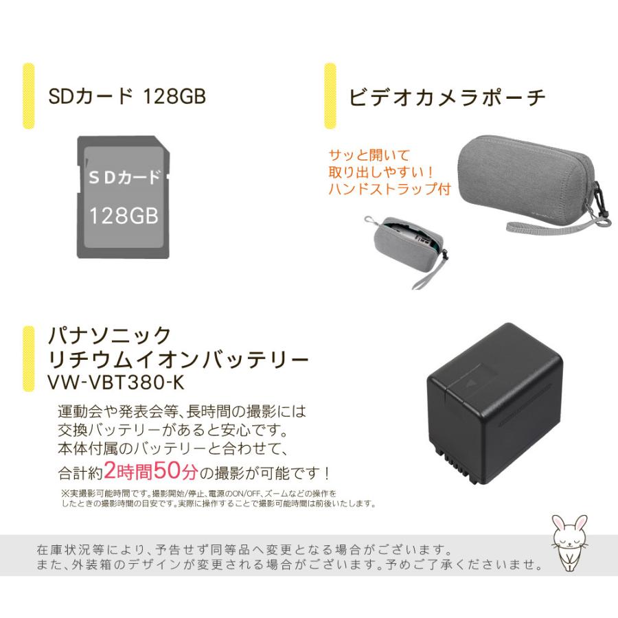 Panasonic（パナソニック） デジタルビデオカメラ HC-V900-K ブラック