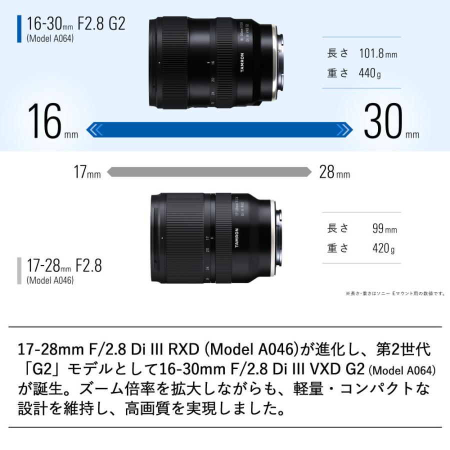 TAMRON（タムロン） 16-30mm F/2.8 Di III VXD G2 (A064Z) ニコンZ