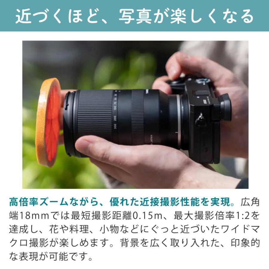 TAMRON（タムロン） 18-300mm F3.5-6.3 Di III-A VC VXD APS-C ソニーE