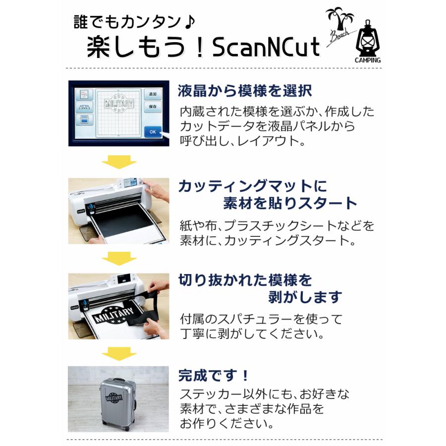 スキャンカット (初心者応援 5点セット) ブラザー カッティングマシン