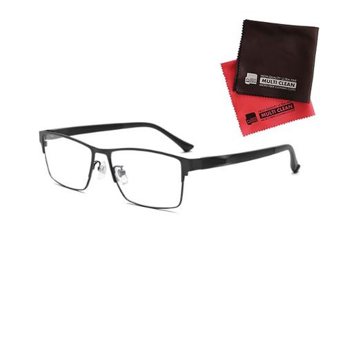 老眼鏡 ピントグラス 67％以上節約 PINT GLASSES PG-111L-BK 軽度レンズモデル 老眼度数：+1.75D〜+0.0D 男性用 メール便不可 クロスセット お待たせ