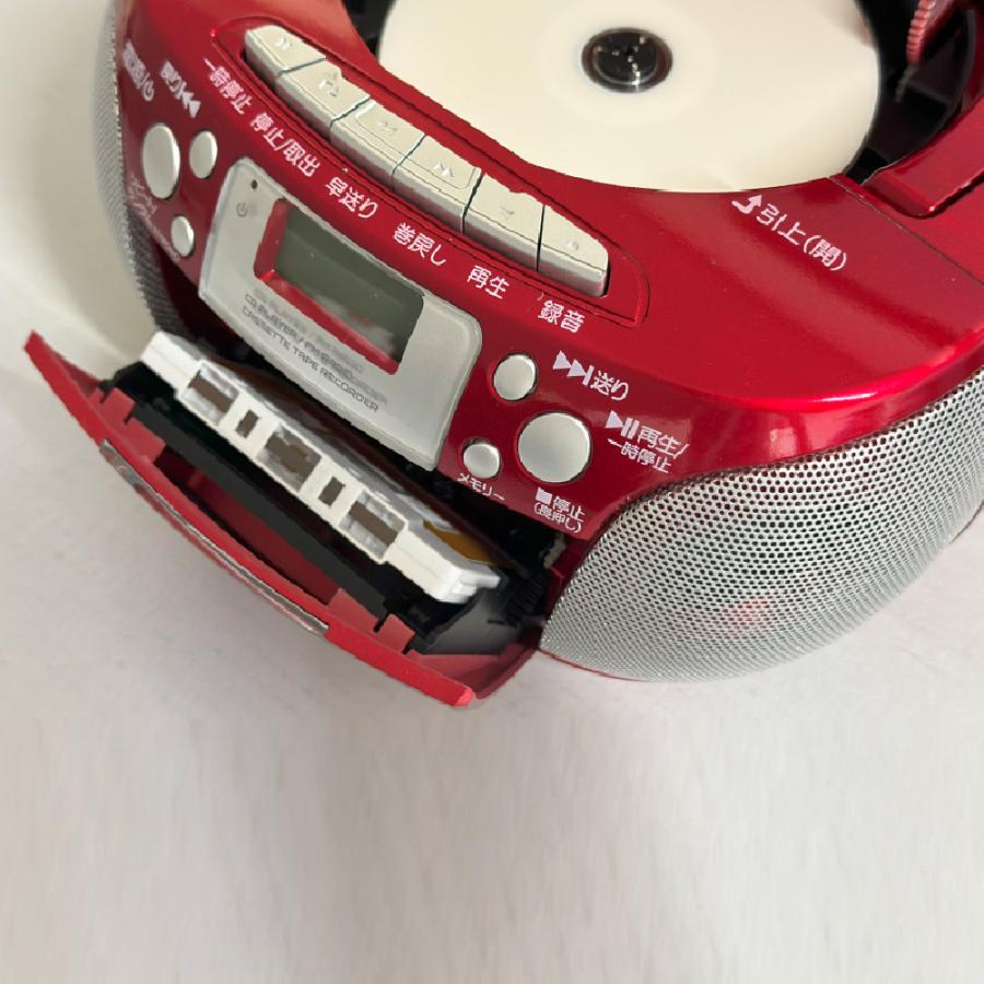アイワ ラジカセ aiwa audio -G CRC1 GAA4-CRC0001(RD) レッド