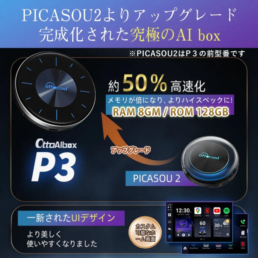 正規販売店) OTTOCAST(オットキャスト p3 ) OTTO AI BOX P3 PCS46 選べる特典付 レビュー特典 ヤフーランキング1位獲得 : s5211-frc-5041-50 : ホームショッピング - 通販 - Yahoo!ショッピング 正規販売店) OTTOCAST(オットキャスト p3 ) OTTO AI BOX P3 PCS46 選べる特典付 レビュー特典 ヤフーランキング1位獲得 : s5211-frc-5041-50 : ホームショッピング - 通販 - Yahoo!ショッピング