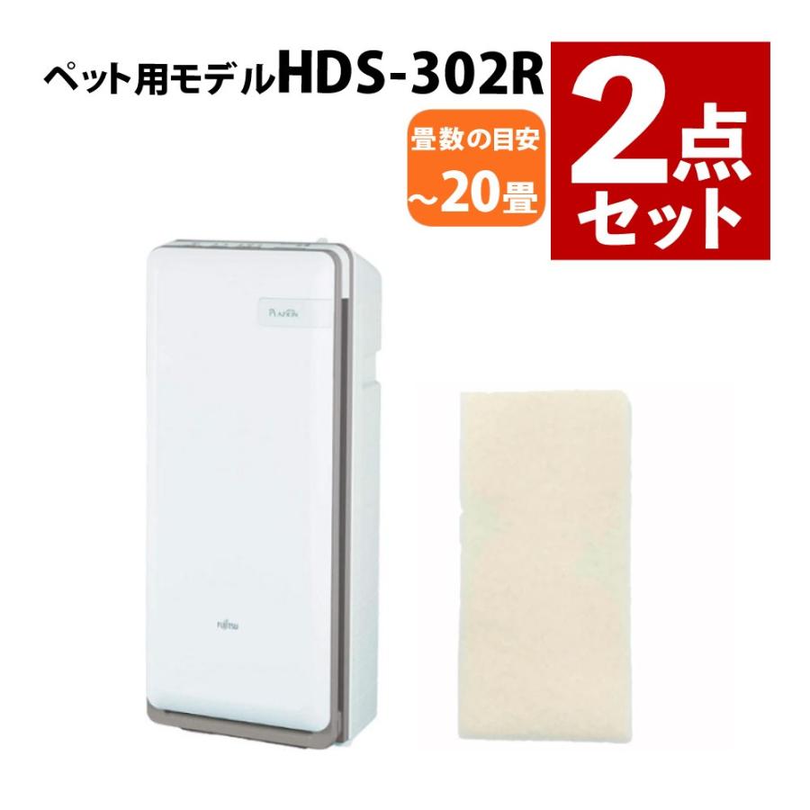 富士通（FUJITSU） 脱臭機 ゼネラル HDS-302R PLAZION 交換用