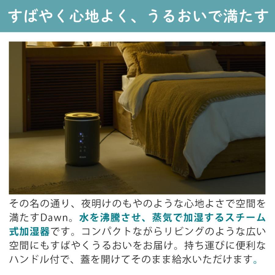 duux スチーム式加湿器 Dawn DXHU41JP ホワイト DXHU40JP グレー お