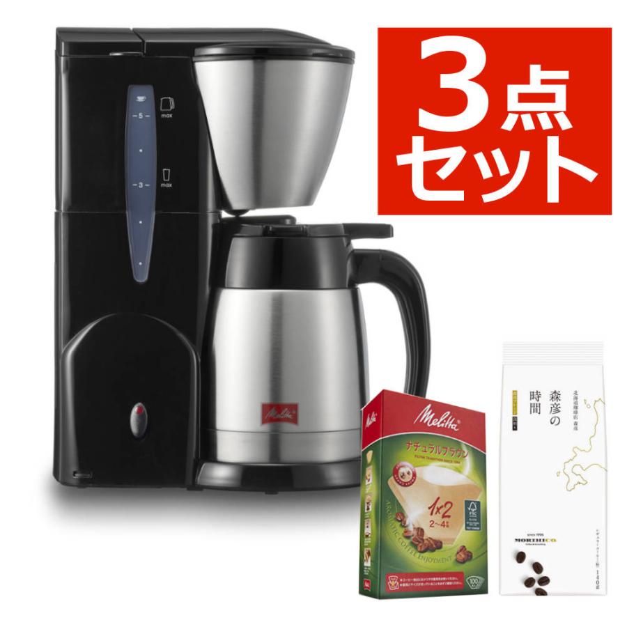 Melitta メリタ ノアプラス SKT55-1B コーヒーメーカー Melitta（メリタ） コーヒーメーカー ノアプラス SKT55-1-B ブラック 3