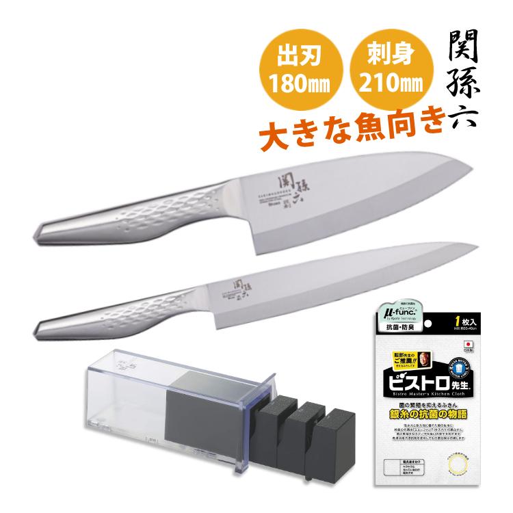 貝印 関孫六 日本製 和包丁 スタンダードセット 出刃180mm&刺身210mm シャープナー付き 匠創 オールステンレス 包丁 刺身 柳刃 (大きい魚)(ラッピング不可) :S5408-KAI-5146:ホームショッピング - 通販 - Yahoo!ショッピング 貝印 関孫六 日本製 和包丁 スタンダードセット 出刃180mm&刺身210mm シャープナー付き 匠創 オールステンレス 包丁 刺身 柳刃 (大きい魚)(ラッピング不可) :S5408-KAI-5146:ホームショッピング - 通販 - Yahoo!ショッピング