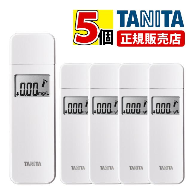 TANITA（タニタ） 正規流通品 （ アルコールチェッカー / 5個まとめ 