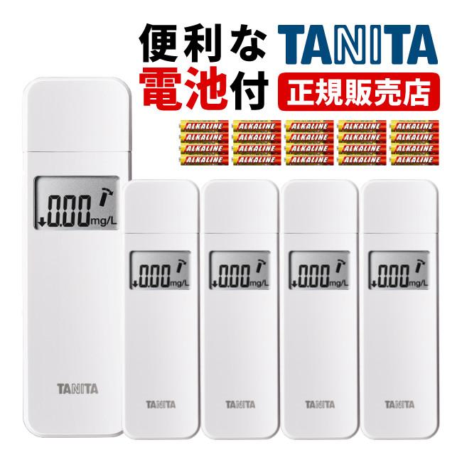TANITA（タニタ） 正規流通品 (アルコールチェッカー/5個＆電池)タニタ