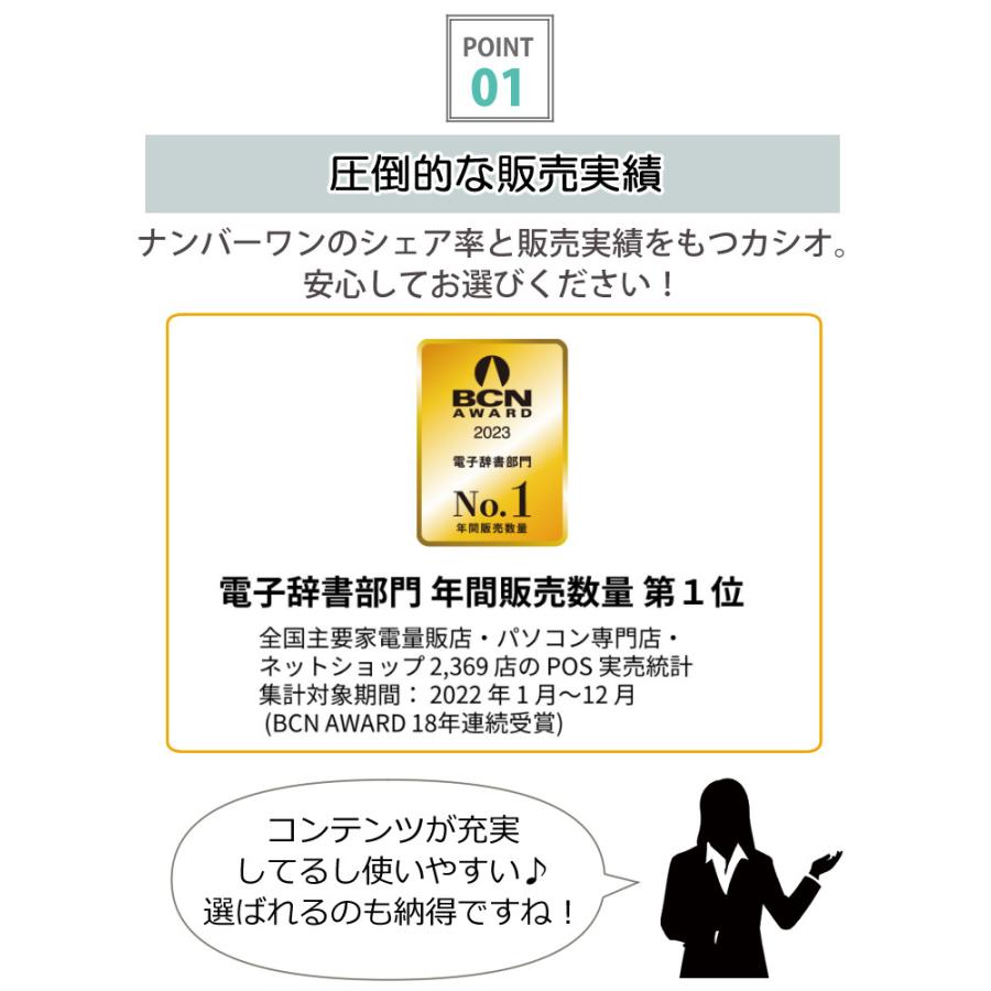 名入れは有料可 液晶保護フィルム＆ケースセット カシオ エクスワード 電子辞書 フランス語モデル CASIO EX-word XD-SX7200 2020年度モデル｜homeshop｜05