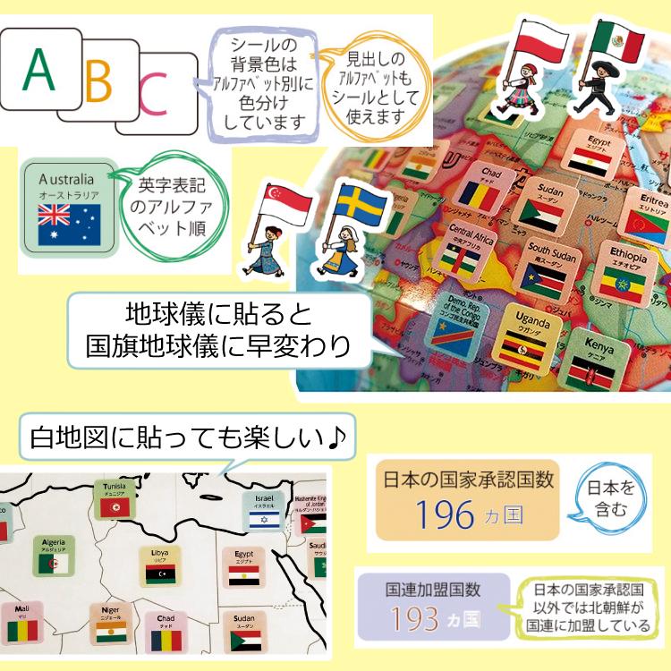レイメイ藤井 しゃべる国旗付地球儀＆カルタ タッチミー OYV1138 国旗