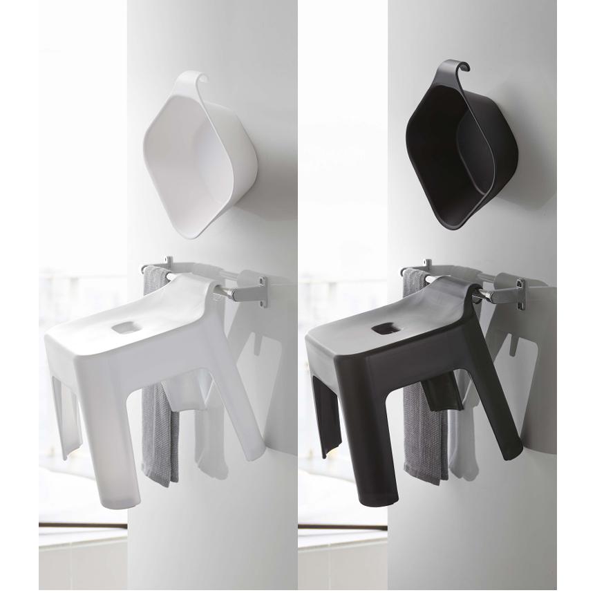 山崎実業 マグネット&引っ掛け湯おけ 引っ掛け風呂イスセット タワー tower バス用品 おしゃれ 風呂|homeshop|02