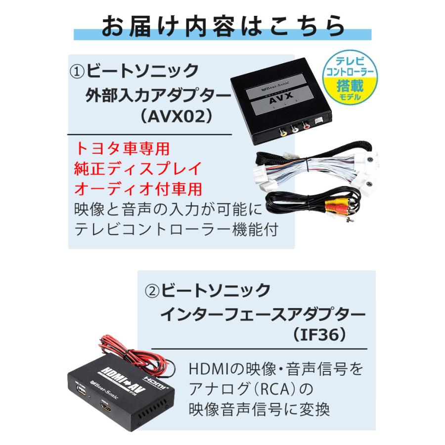 BeatーSonic ビートソニック トヨタ車専用 外部入力アダプター BeatーSonic ビートソニック トヨタ車専用 外部入力アダプター