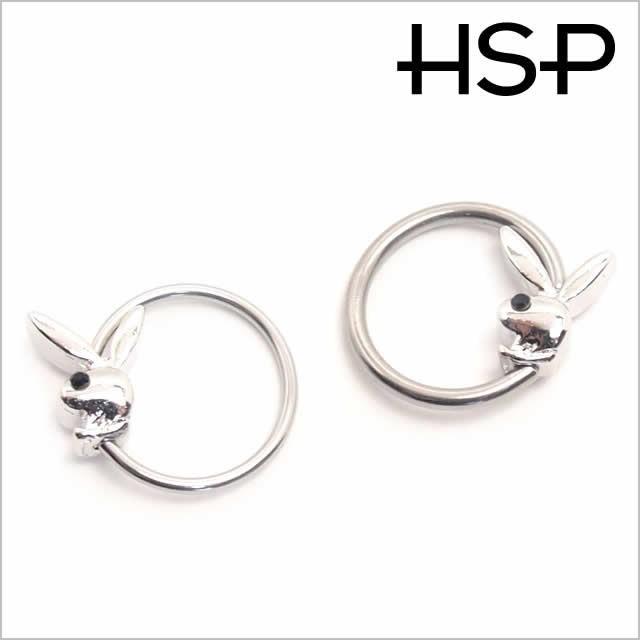 ボディピアス キャプティブビーズリング 14G 16G PLAYBOY プレイボーイ
