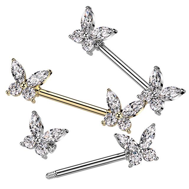 蛇と蝶のデザイン片耳ピアス 楽天市場】蛇ピアス（ピアス｜メンズジュエリー・アクセサリー