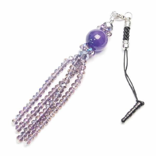 最安値に挑戦 在庫処分クリスタルビーズストーン4フリンジ イヤホンジャック Babylonrooftop Com Au