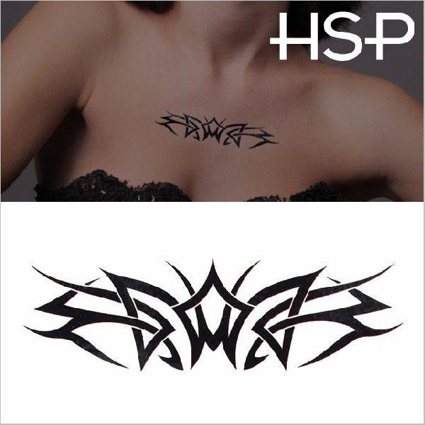 タトゥーシール トライバル 3 星 文字 蝶 花 龍 バタフライ メンズ ハロウィン Al完売しました