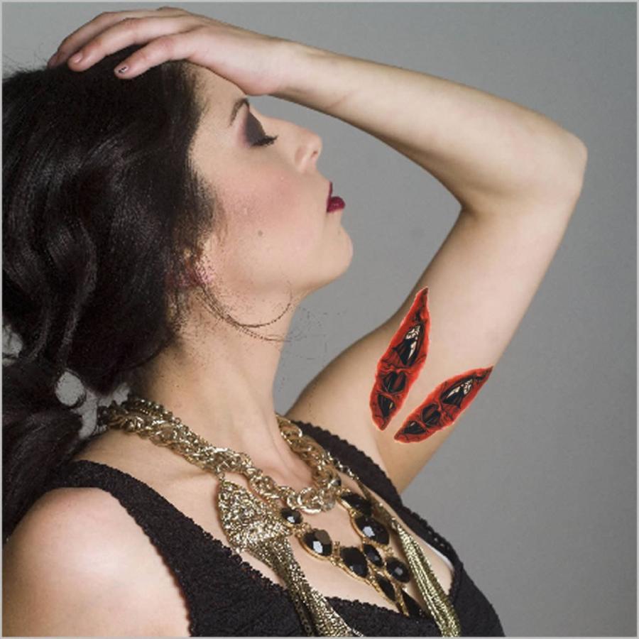 タトゥーシール 傷シール フェイス 顔 ボディーステッカー 星 文字 蝶 花 龍 バタフライ メンズ ハロウィン Ts427 ボディピアスhomesliceproductions 通販 Yahoo ショッピング